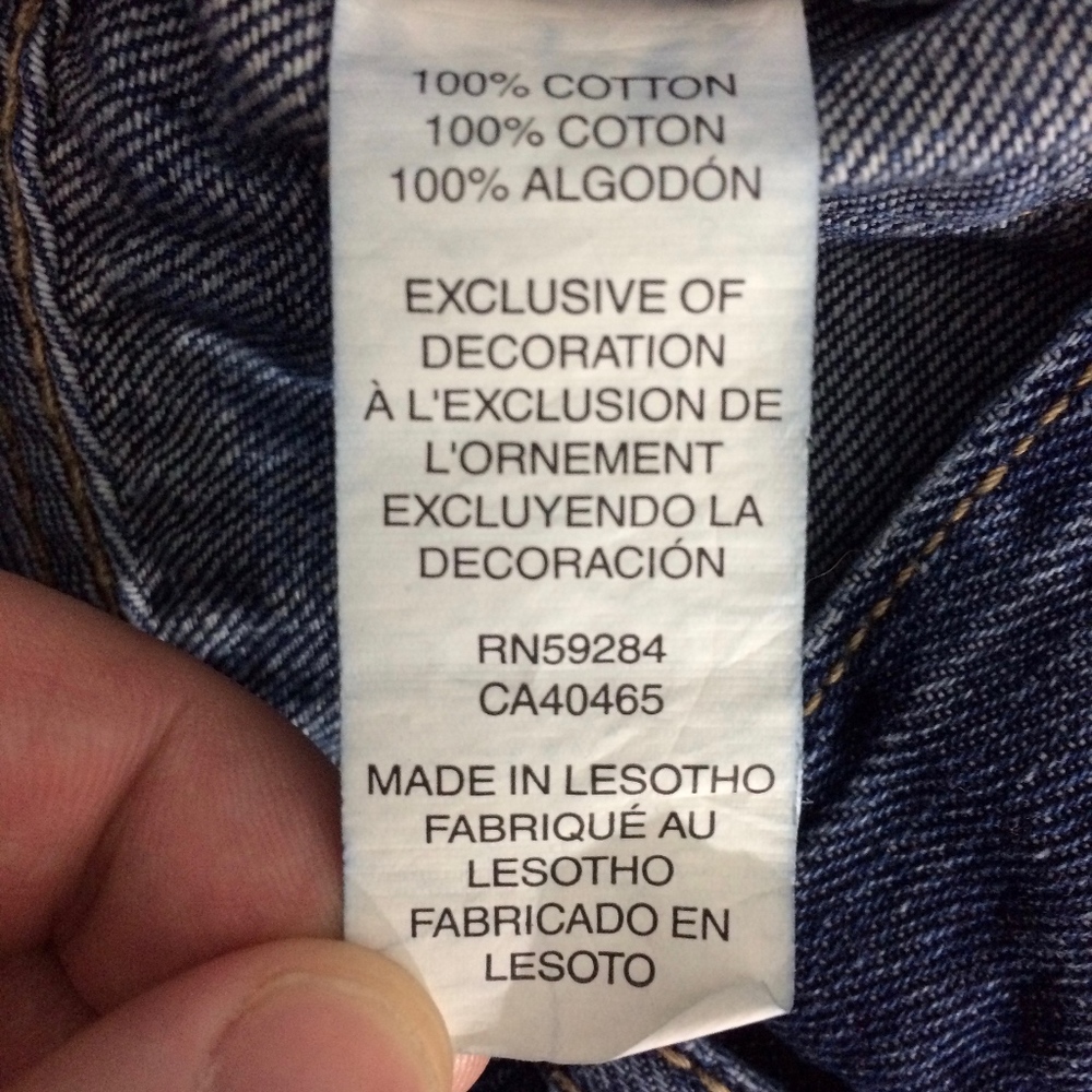 The Childrens Place 8 Bootcut Denim Blue Jeans - Picture 2 of 5